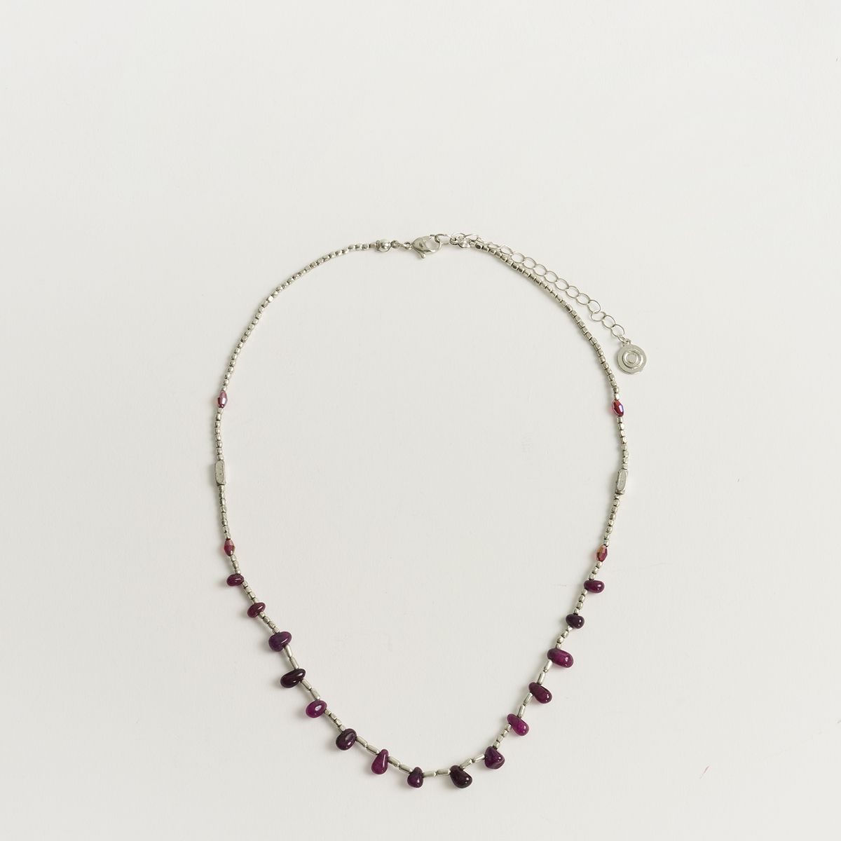 LOUNGE - Collar Mujer Mostacillas Piedras