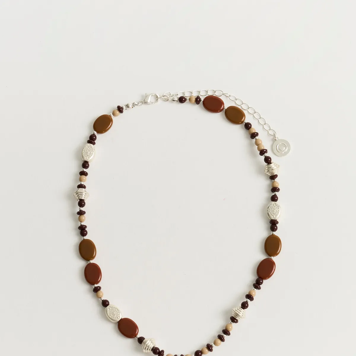 LOUNGE - Collar Mujer Mostacillas Piedras Resina