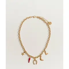 LOUNGE - Collar Mujer Cadena Charms Distintos