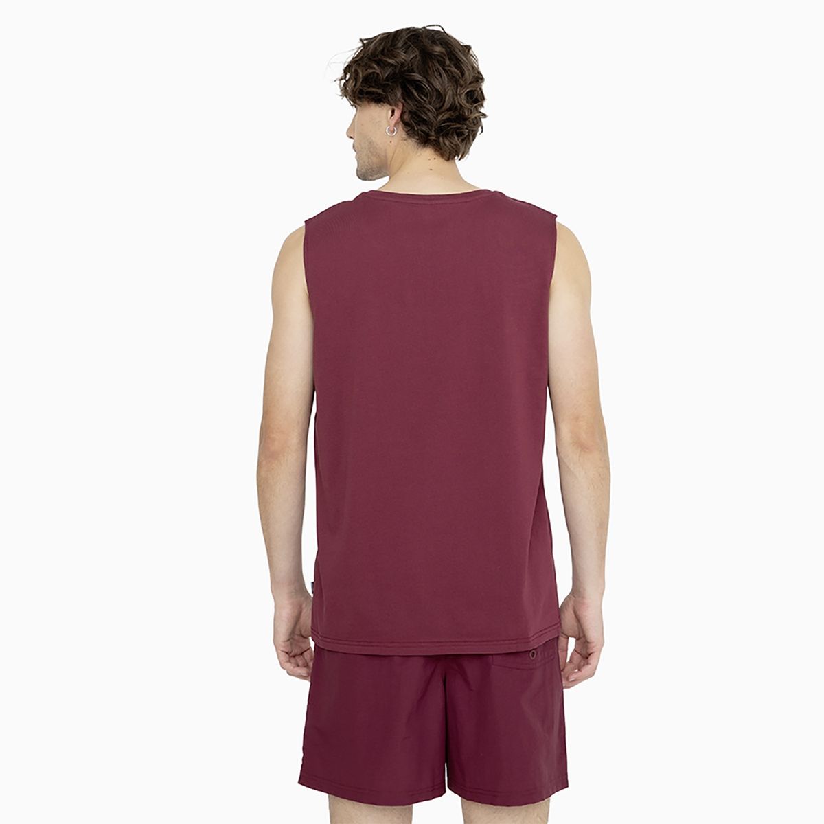 CONVERSE - Polera Converse Star Chevron Tank S/M Hombre Morado