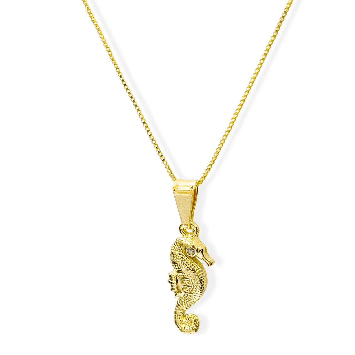 COGGIOLA - Collar Caballo De Mar Veneciana Enchapado Oro 18K
