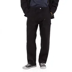 CONVERSE - Pantalón Harbor Double Knee Hombre Negro