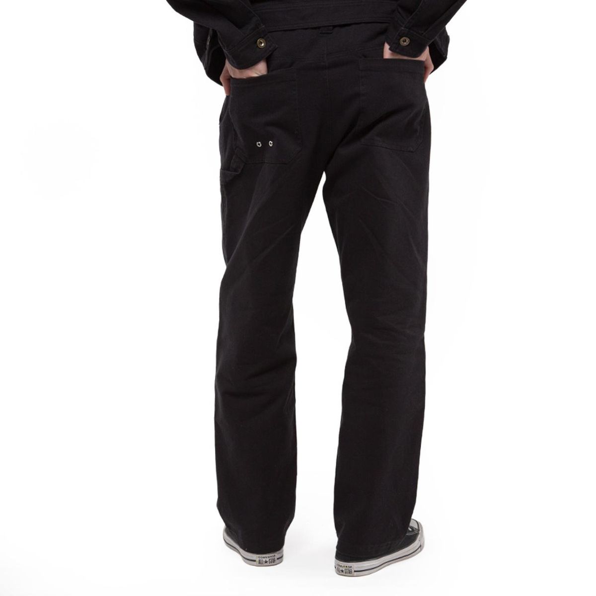 CONVERSE - Pantalón Converse Harbor Double Knee Hombre Negro