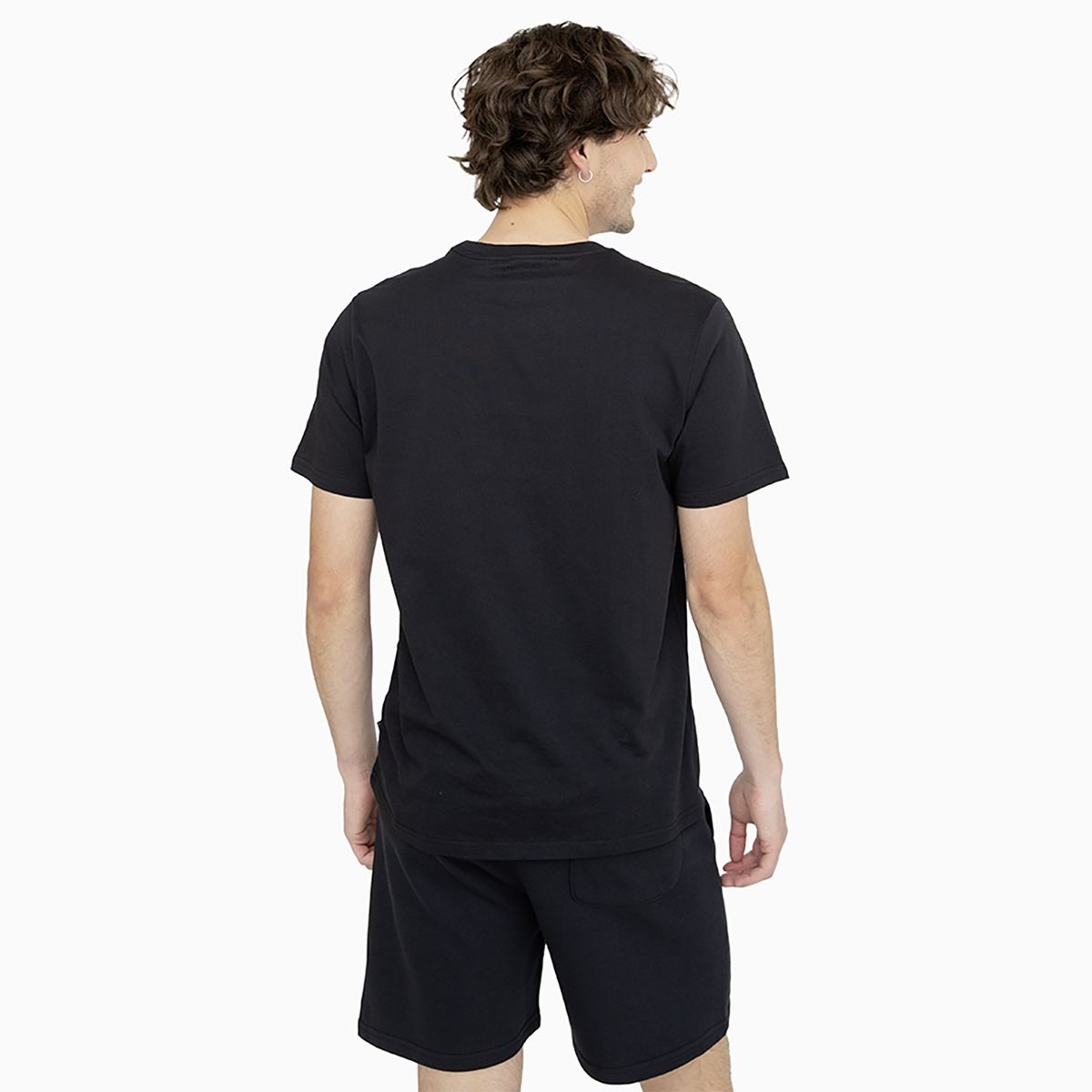 CONVERSE - Polera Converse Basic Retro Chuck M/C Hombre Negro