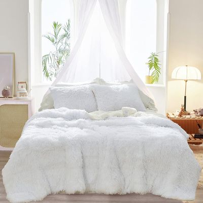 Imagen 2 del producto COBERTOR DE INVIERNO PELUDO CON CHIPORRO PREMIUN 2 PLAZA UNICOLOR