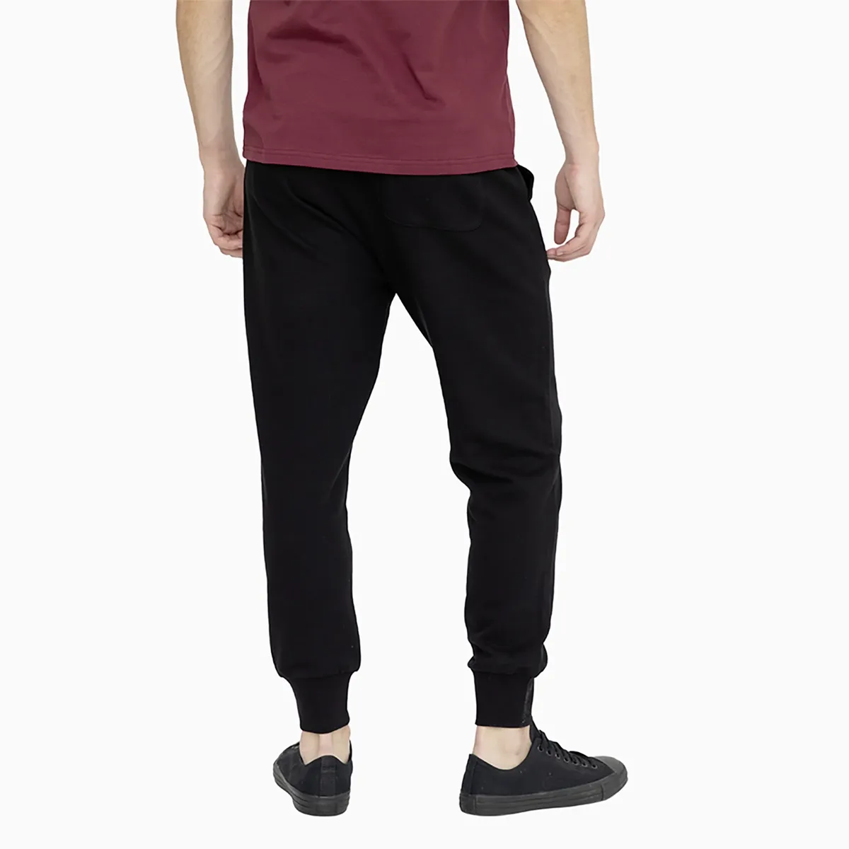 CONVERSE - Pantalón Converse Your Logo Hombre Negro
