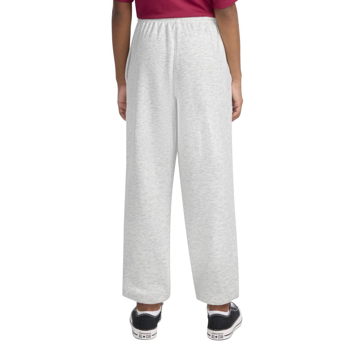 CONVERSE - Pantalón Converse Relaxed Knit Niña Gris