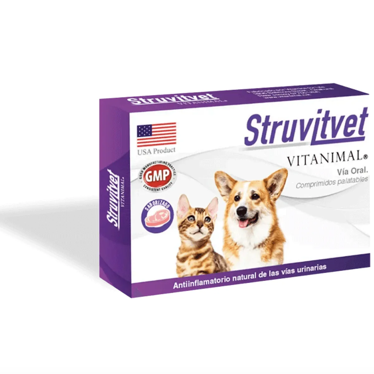 GENERICO - Struvitvet Para Perros Y Gatos Vitanimal X10 Comprimidos