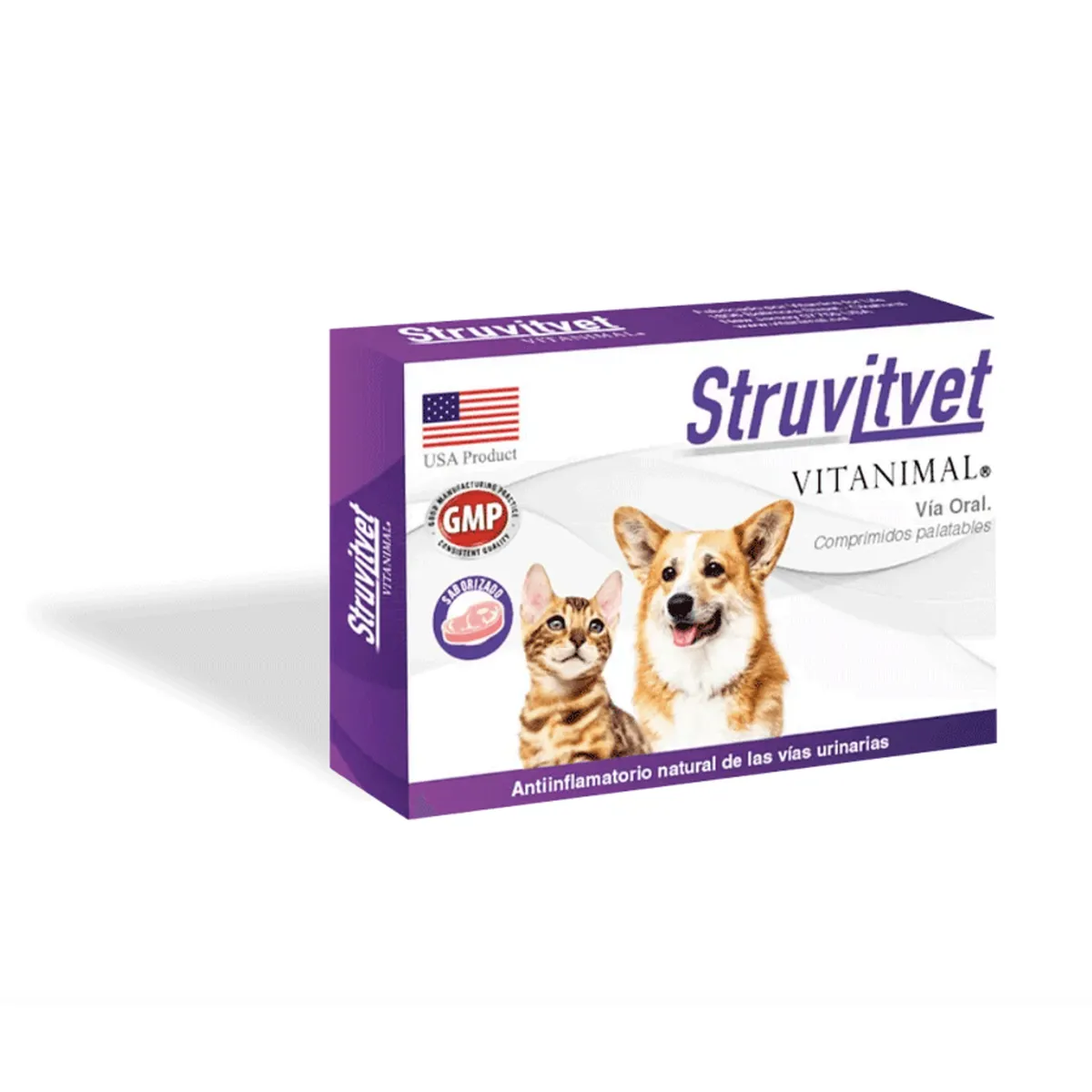 GENERICO - Struvitvet Para Perros Y Gatos Vitanimal X10 Comprimidos