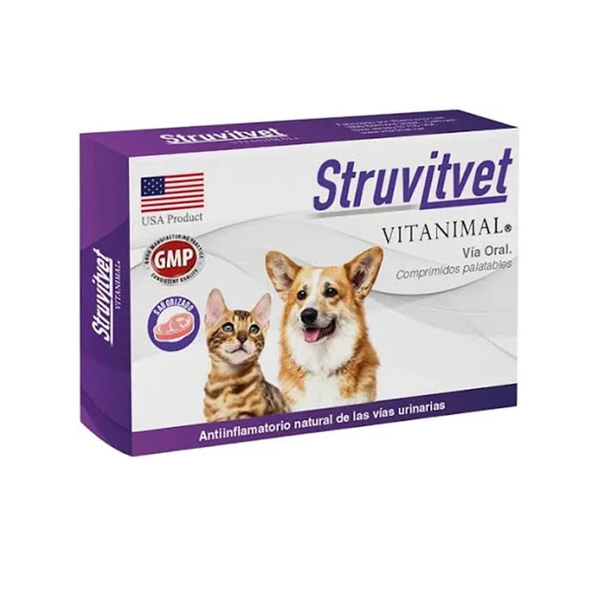 GENERICO - Struvitvet Para Perros Y Gatos Vitanimal X10 Comprimidos