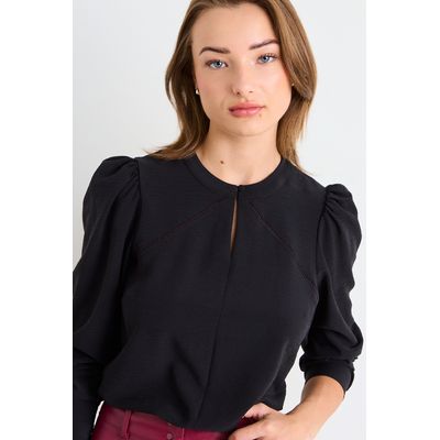 Imagen 2 del producto Blusa Lisa Mujer Negro