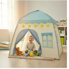 ANGELES DEL HOGAR - CARPA CASA INFANTIL PLEGABLE PARA NIÑOS