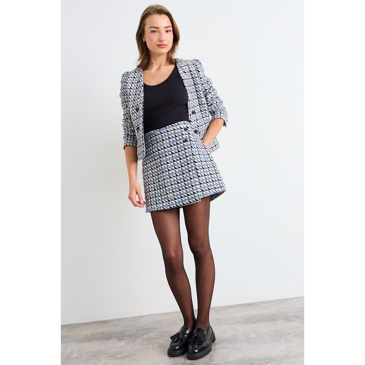 IO - Falda Fantasia Mujer Azul Io