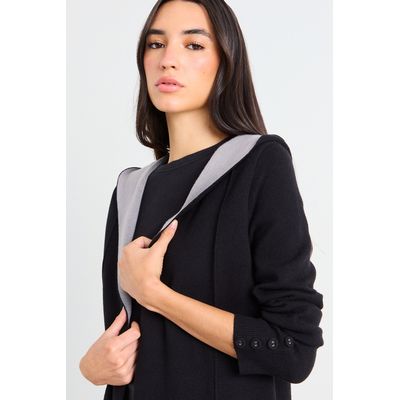 Imagen 2 del producto Chaleco Liso Mujer Negro