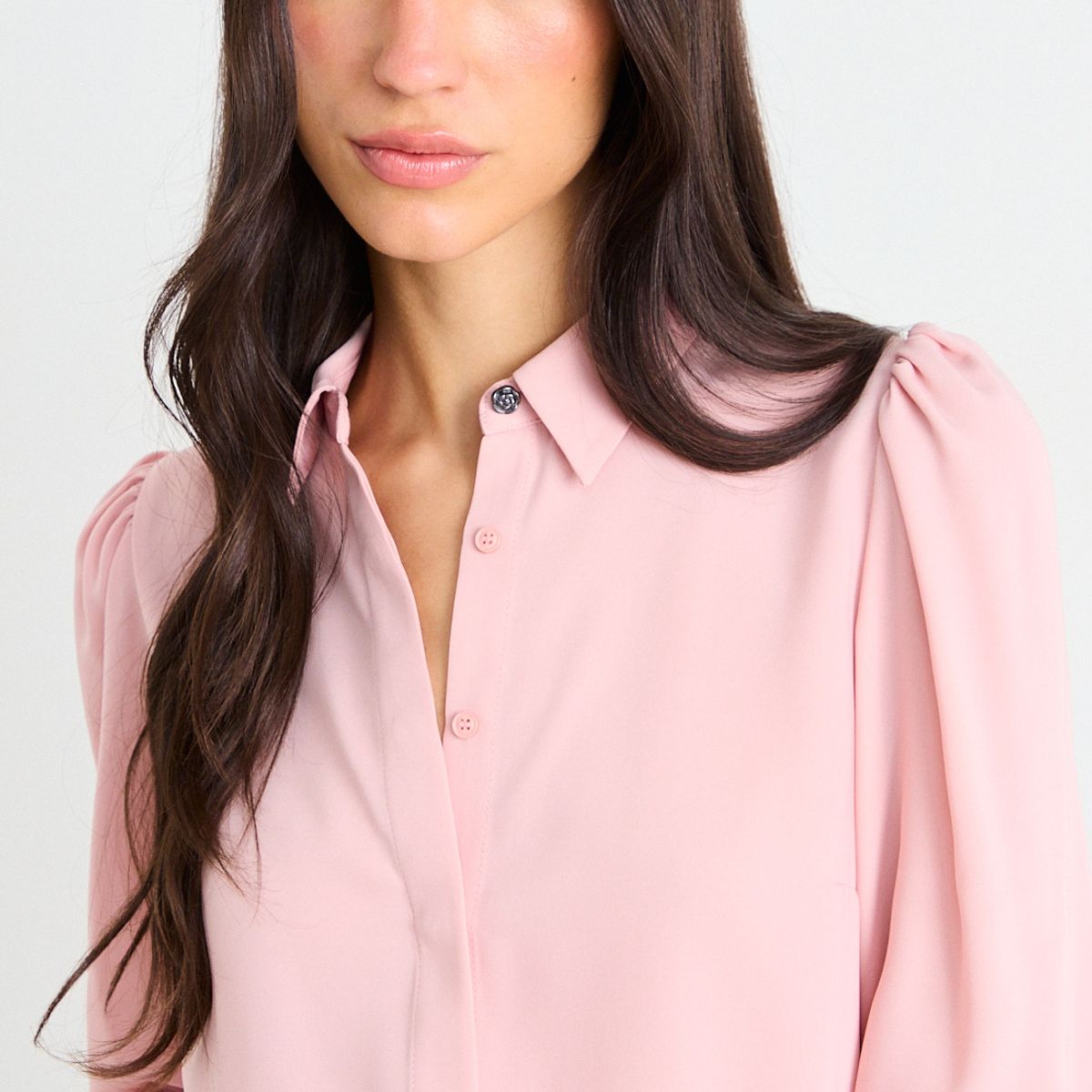 IO - Blusa Lisa Mujer Rosa Io