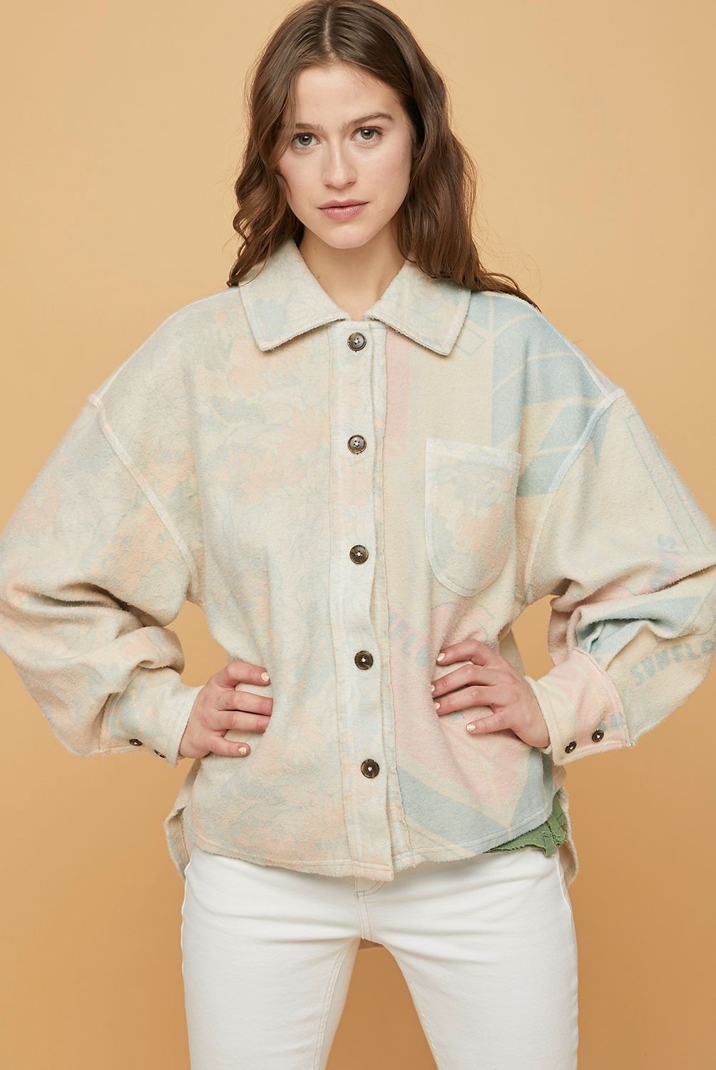 FREE PEOPLE - Kiwi Shirt Jac Ob1263709