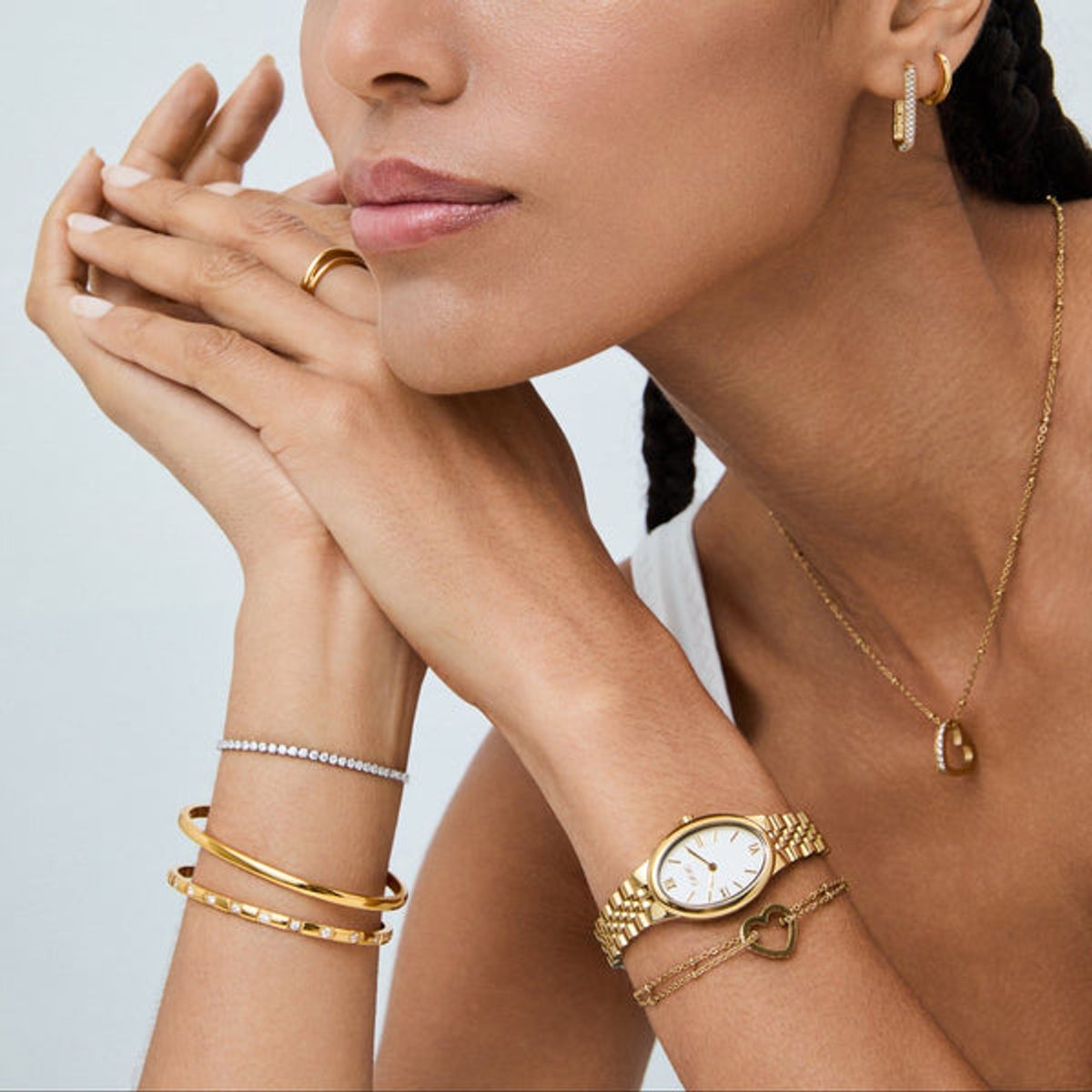 ONE DESIGNED IN LISBON - Pulsera Reflexions Gold