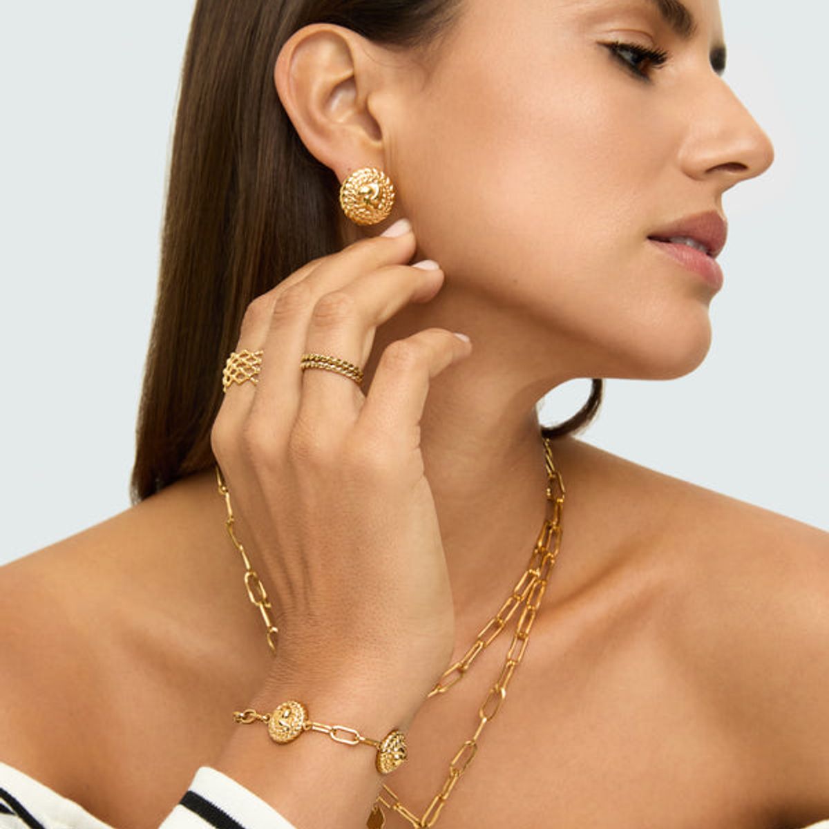 ONE DESIGNED IN LISBON - Pulsera Prestige Gold