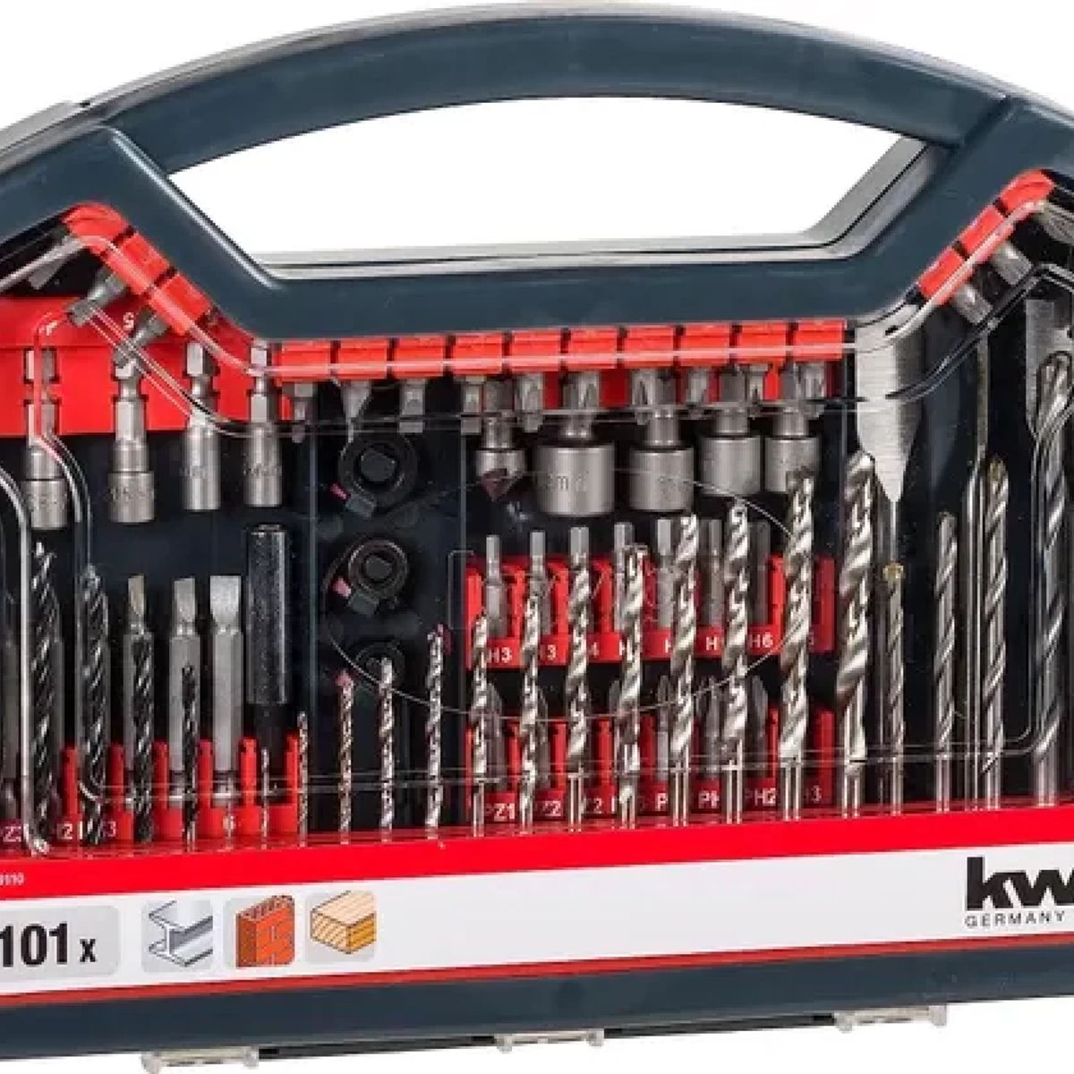 KWB - JGO BROCAS PUNTAS DADOS 101PZAS KWB