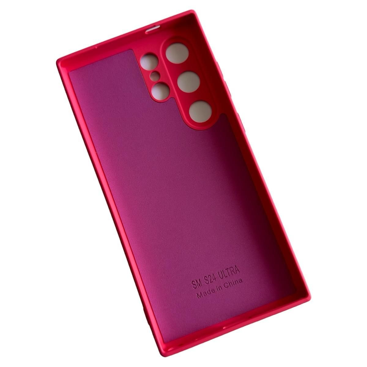 GENERICO - Carcasa Funda Para Samsung S24 Ultra Silicona Fucsia