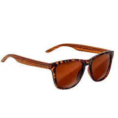 NERFIS - Anteojos de sol Booken Bambú Carey Polarizado