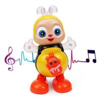 Juguete Abeja Bailarín Interactivo Musical Con Luces Abejita