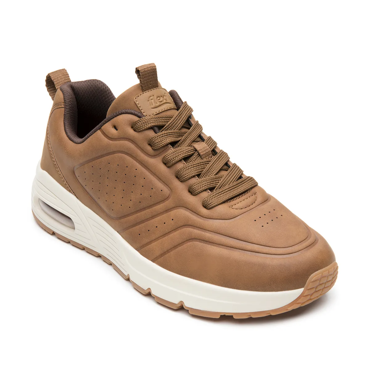 FLEXI - Zapatilla Hombre Maddox 422403 Café Flexi