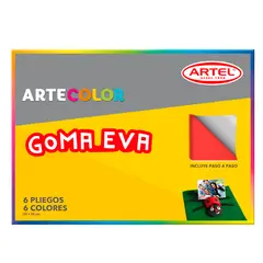 ARTEL - Artecolor Goma Eva 6 pliegos