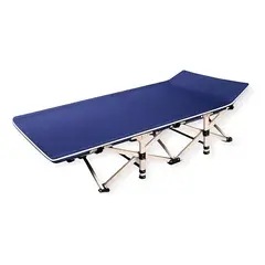 GENERICO - Cama De Camping Plegable Casual Azul