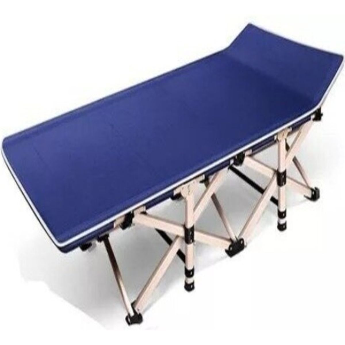 GENERICO - Cama De Camping Plegable Casual Azul