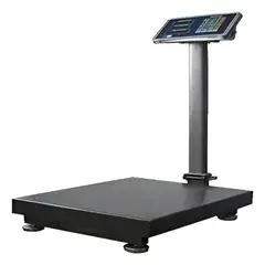 GENERICO - Balanza Pesa Digital Gastronomía 150 Kilos Badeja Recargable - Gris