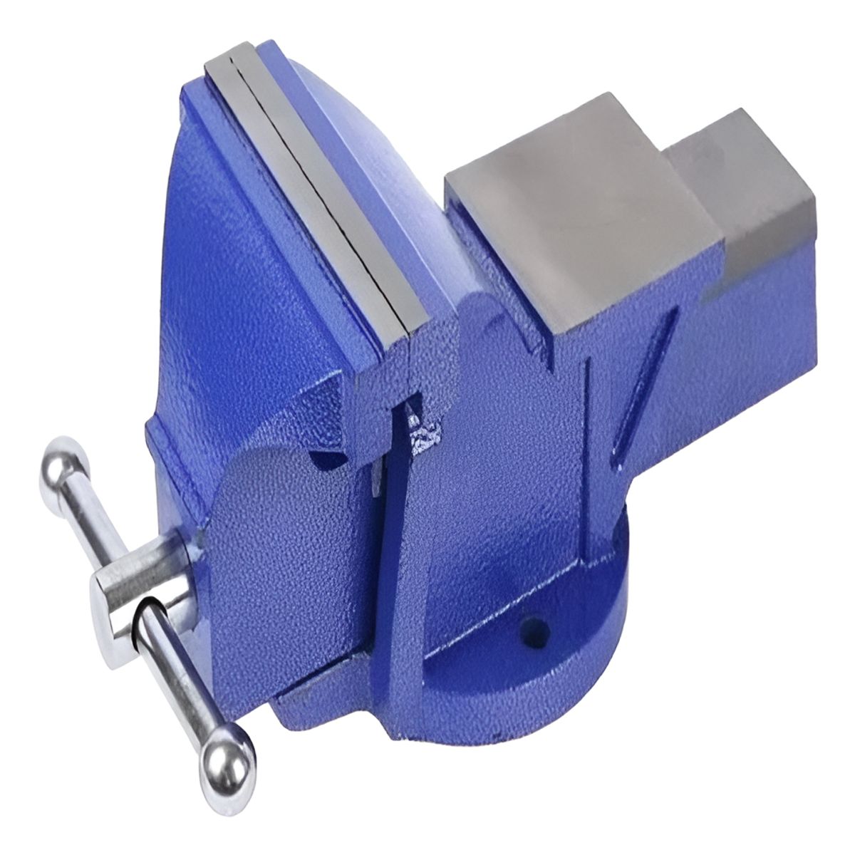 GENERICO - Tornillo Banco 8 Pulgada Tornillo Mecanico 8 Pulgadas Fijo Azul