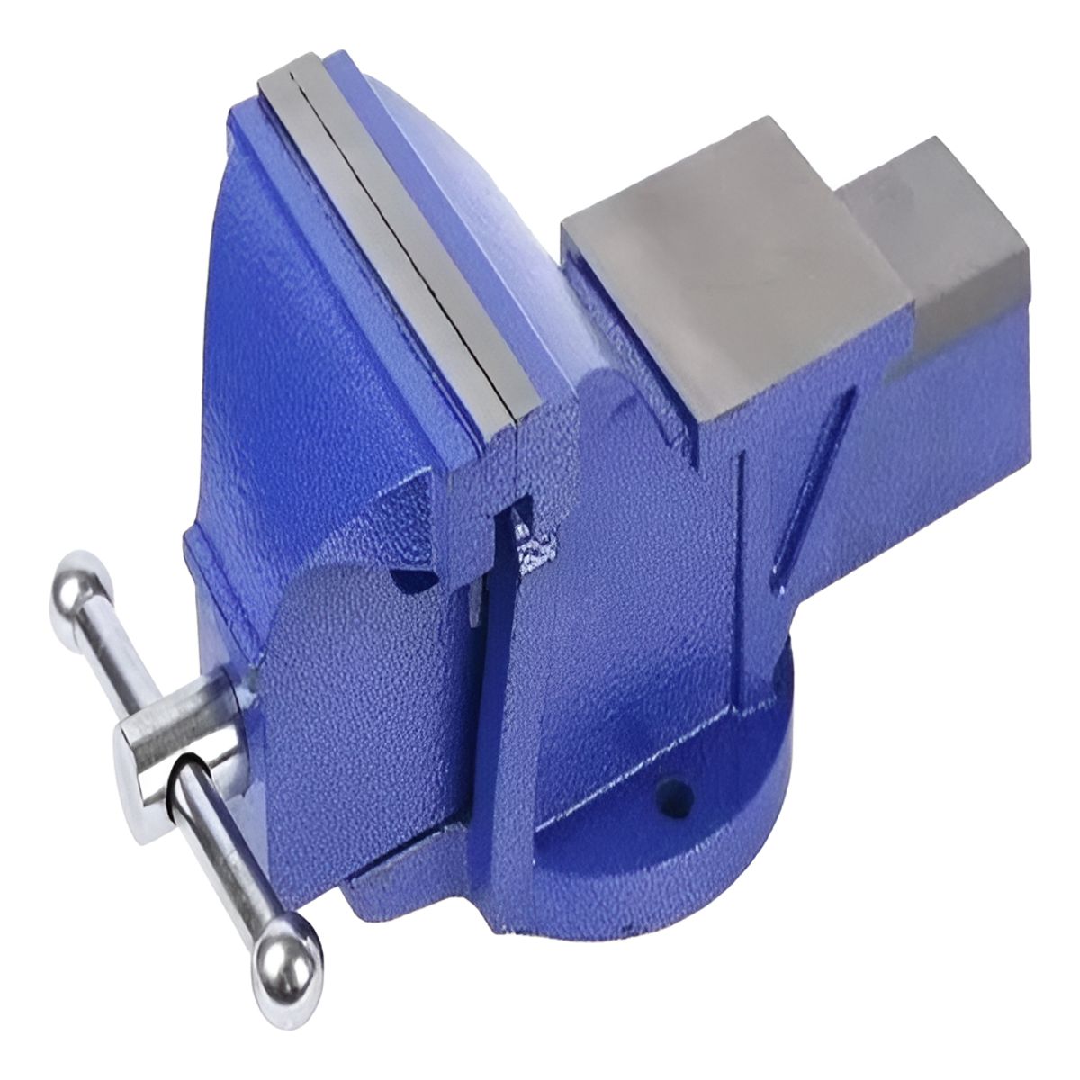 GENERICO - Tornillo Banco 8 Pulgada Tornillo Mecanico 8 Pulgadas Fijo Azul