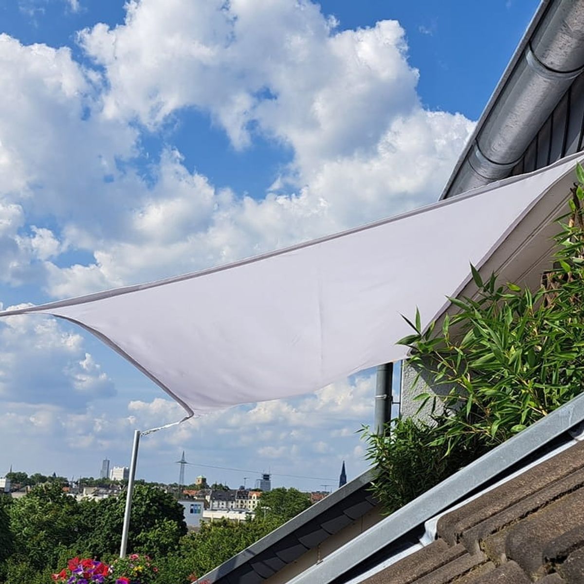 GENERICO - Carpa Toldo Vela Cuadrada 5x5 Cm Exteriores