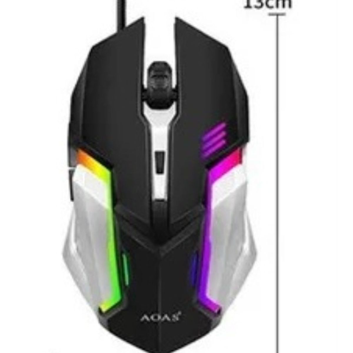 GENERICO - Mouse Gamer Para Pc Mouse Mouse Rgb Mouse Gamer Barato Negro