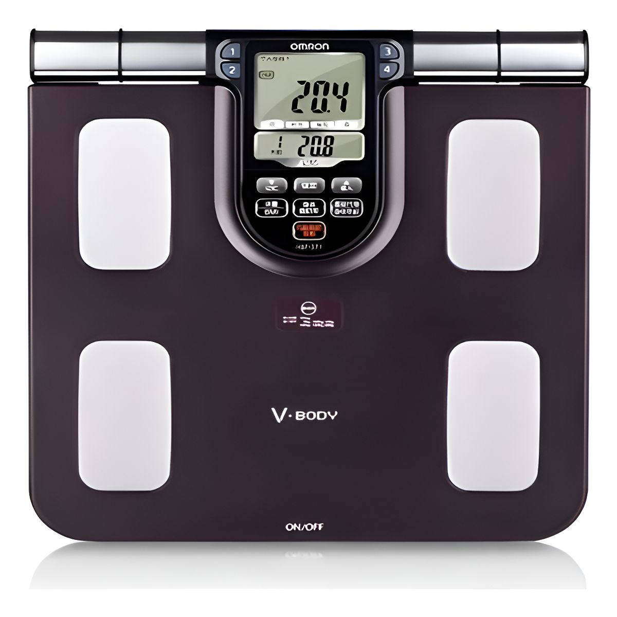 GENERICO - Balanza Báscula Digital Omron Hbf-371 Hasta 150 Kg Negro