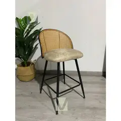 MOAD - Taburete Lanzarote Giratorio Rattan 65CM