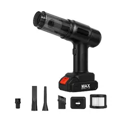 GENERICO - Mini Aspiradora Potente Portátil Recargable 120w Negro