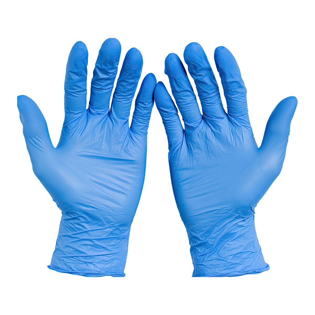 GENERICO - Guantes Nitrilo Azul Pack 100 Und Guante Multiusos Sin Polvo Talla S