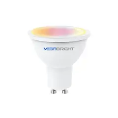 MEGABRIGHT - Ampolleta LED Smart Bright GU-10 5w WIFI