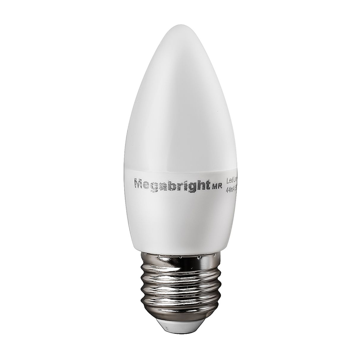Ampolleta LED  C37 VELA 5W6000K E-14, marca MEGABRIGHT - Foto Principal