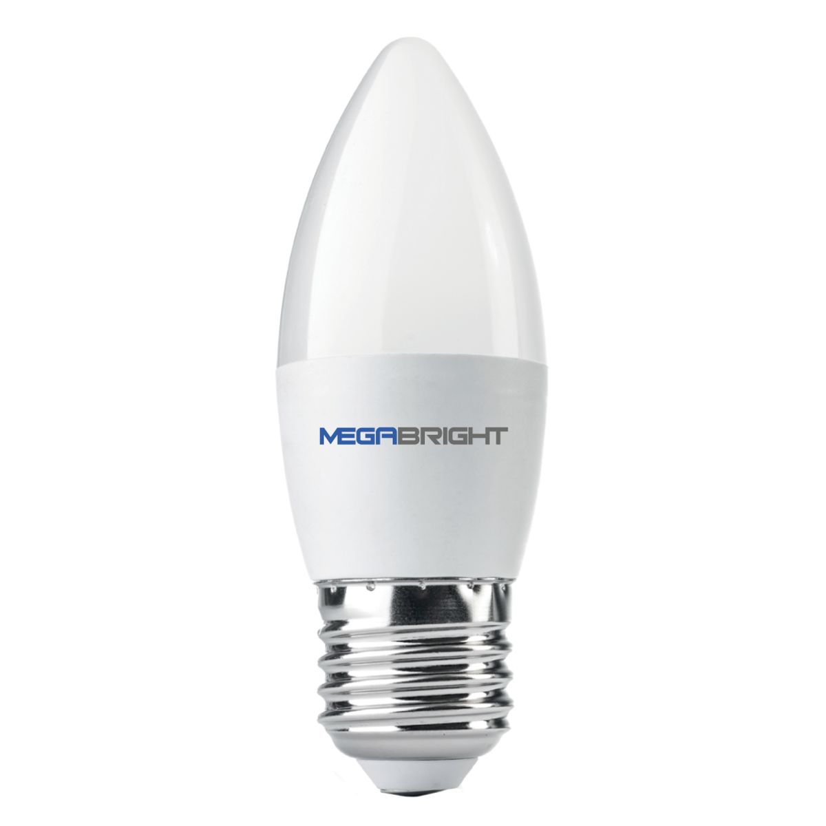 MEGABRIGHT - Ampolleta LED  C37 VELA 5W6000K E-27