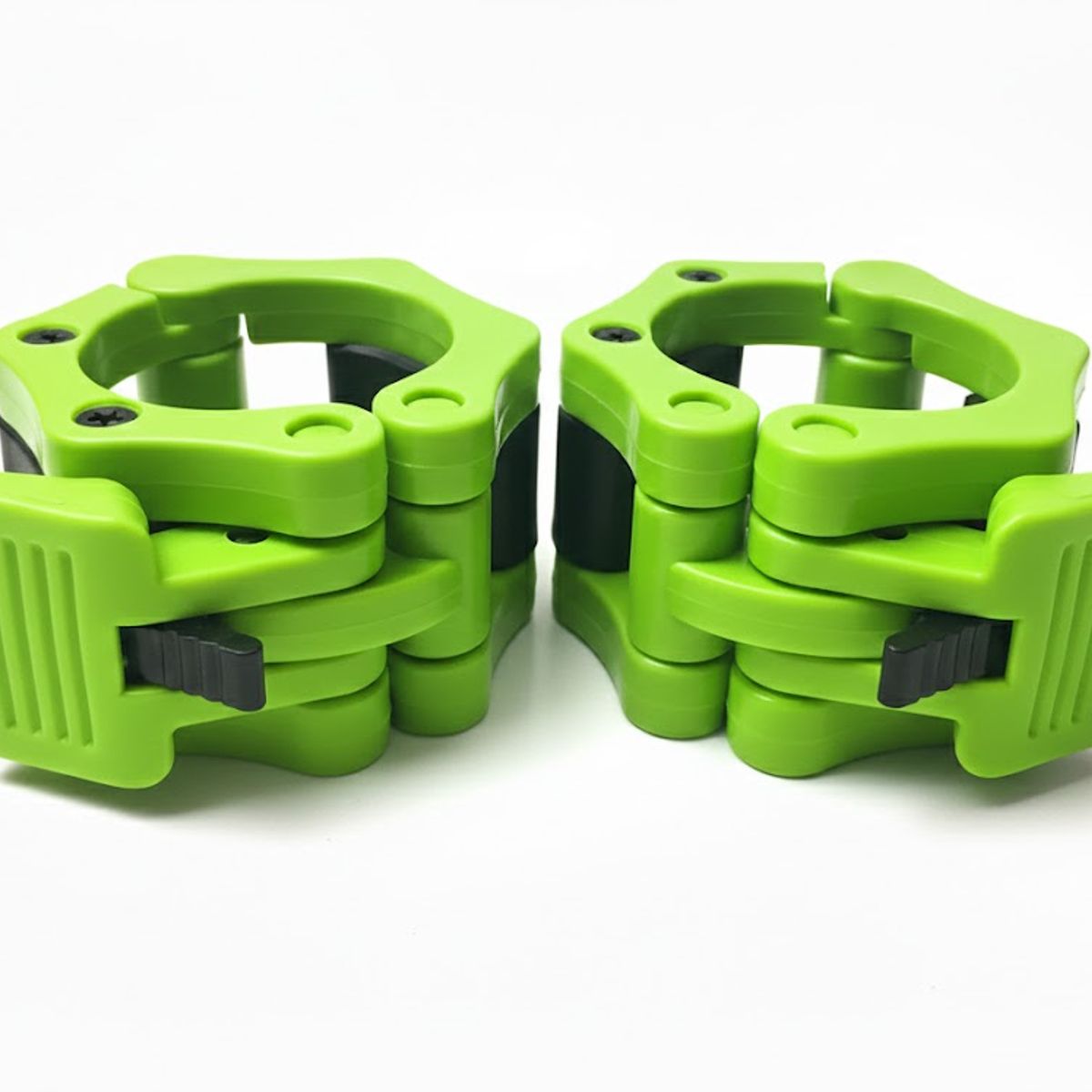 IMPOPLANET - PAR DE COLLARINES OLIMPICOS 50MM PARA BARRA VERDE