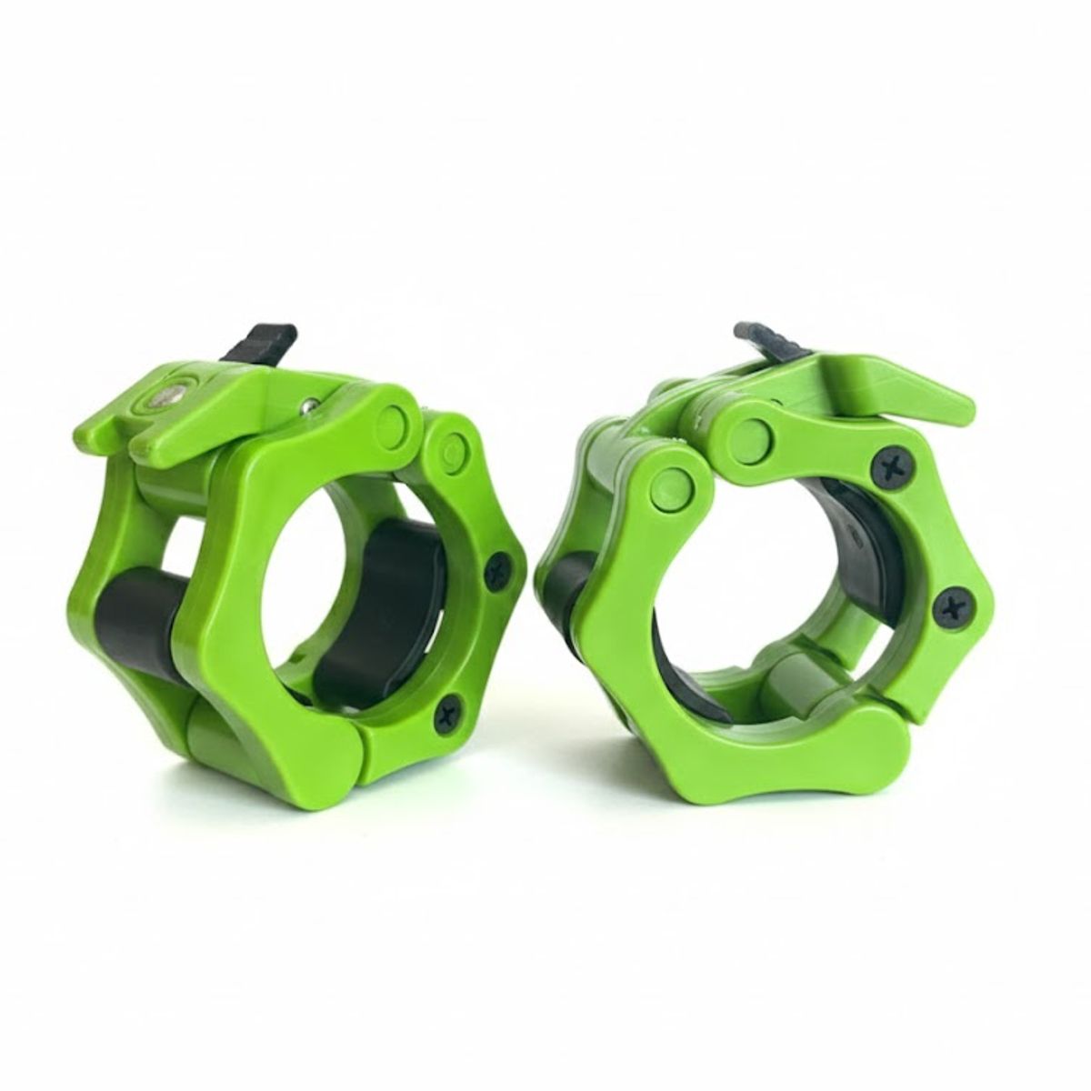IMPOPLANET - PAR DE COLLARINES OLIMPICOS 50MM PARA BARRA VERDE