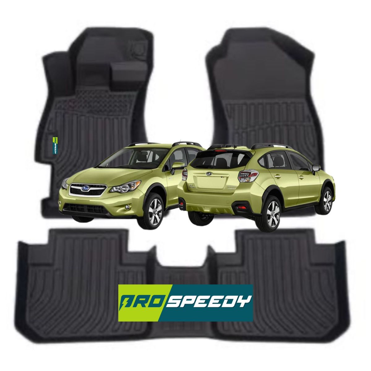 GENERICO - PISOS CALCE PERFECTO PROSPEEDY SUBARU XV 2012-2017