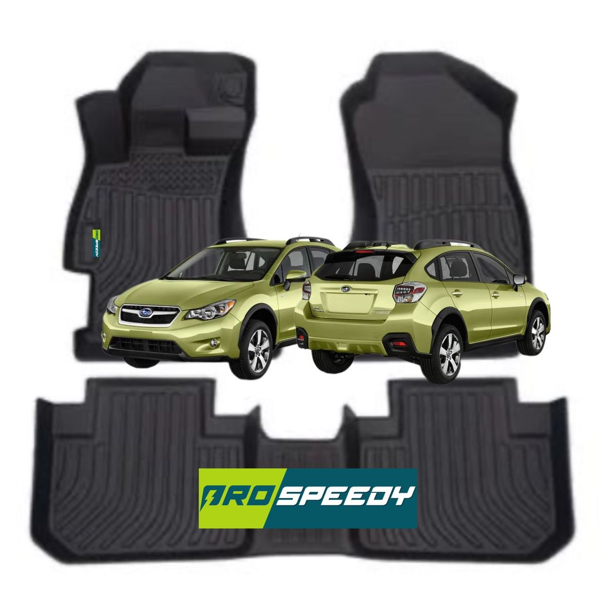 GENERICO - PISOS CALCE PERFECTO PROSPEEDY SUBARU XV 2012-2017