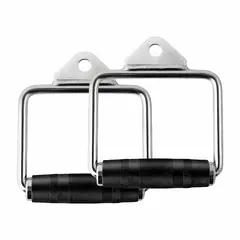GENERICO - Pack 2 Agarre para Polea de Gimnasio Tomada Simple Engomado