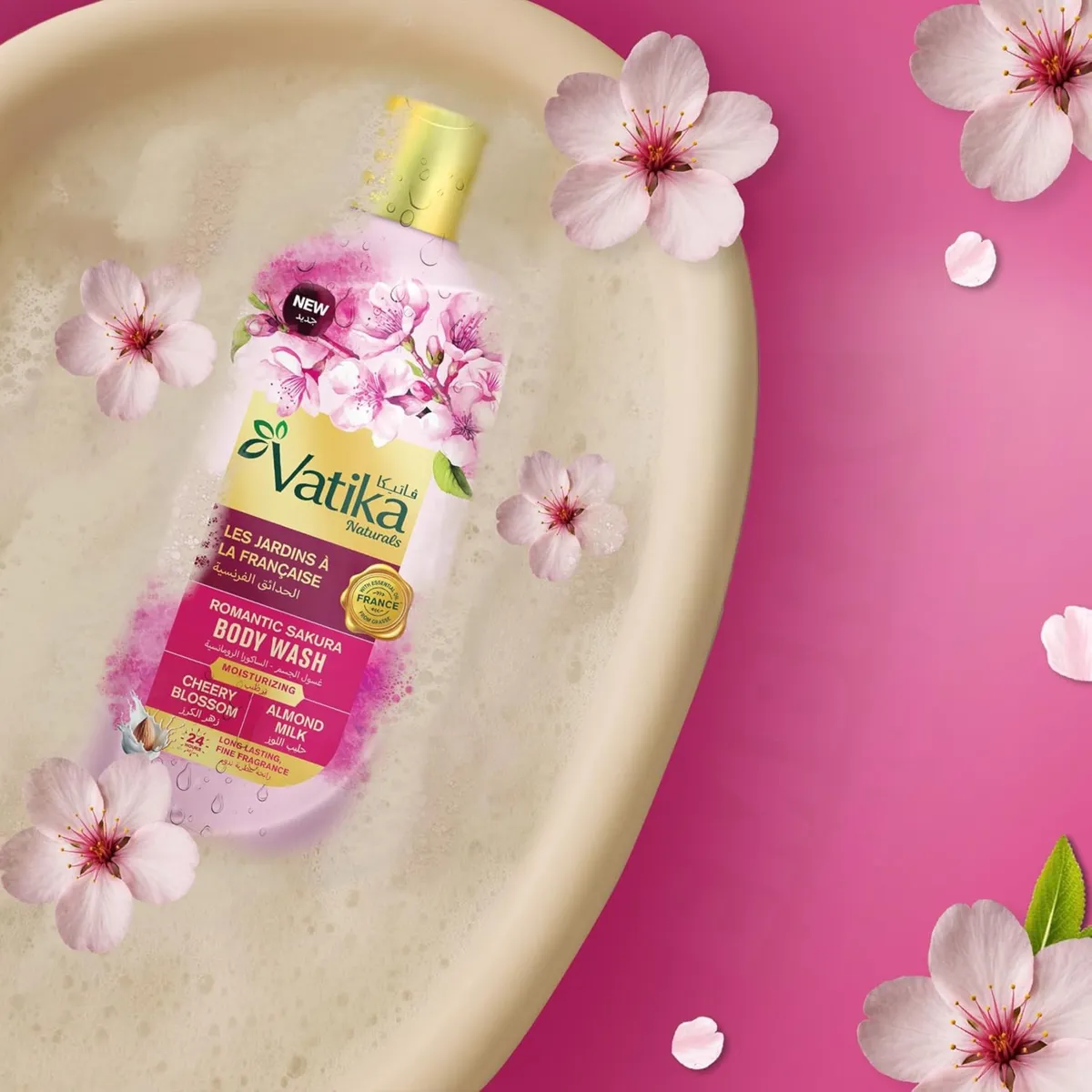 VATIKA NATURALS - Vatika Gel De Ducha Cheery Blossom 250 ml