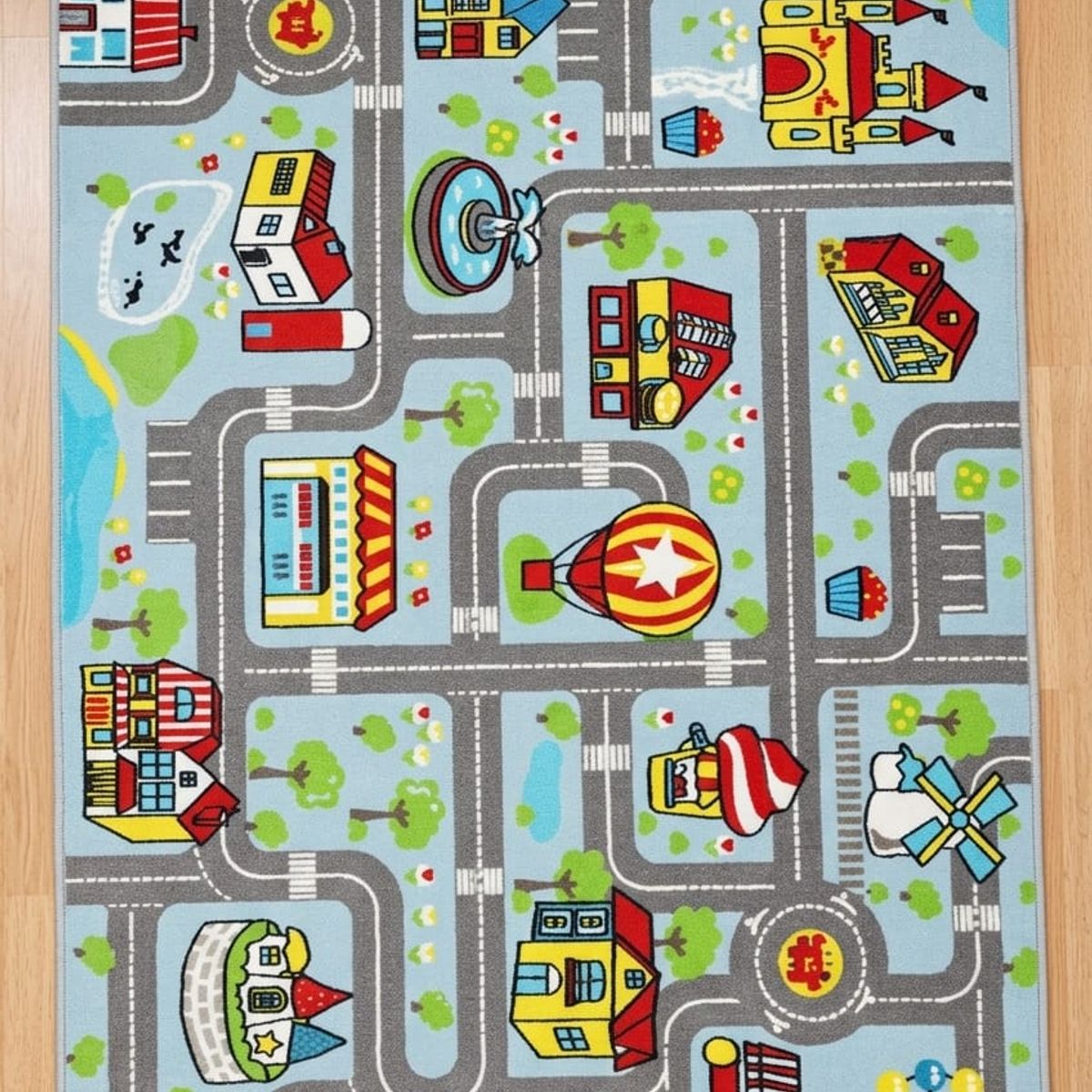 GENERICO - Alfombra Antigolpes Niños Bebes Plegable 150x180cm Con Bolso