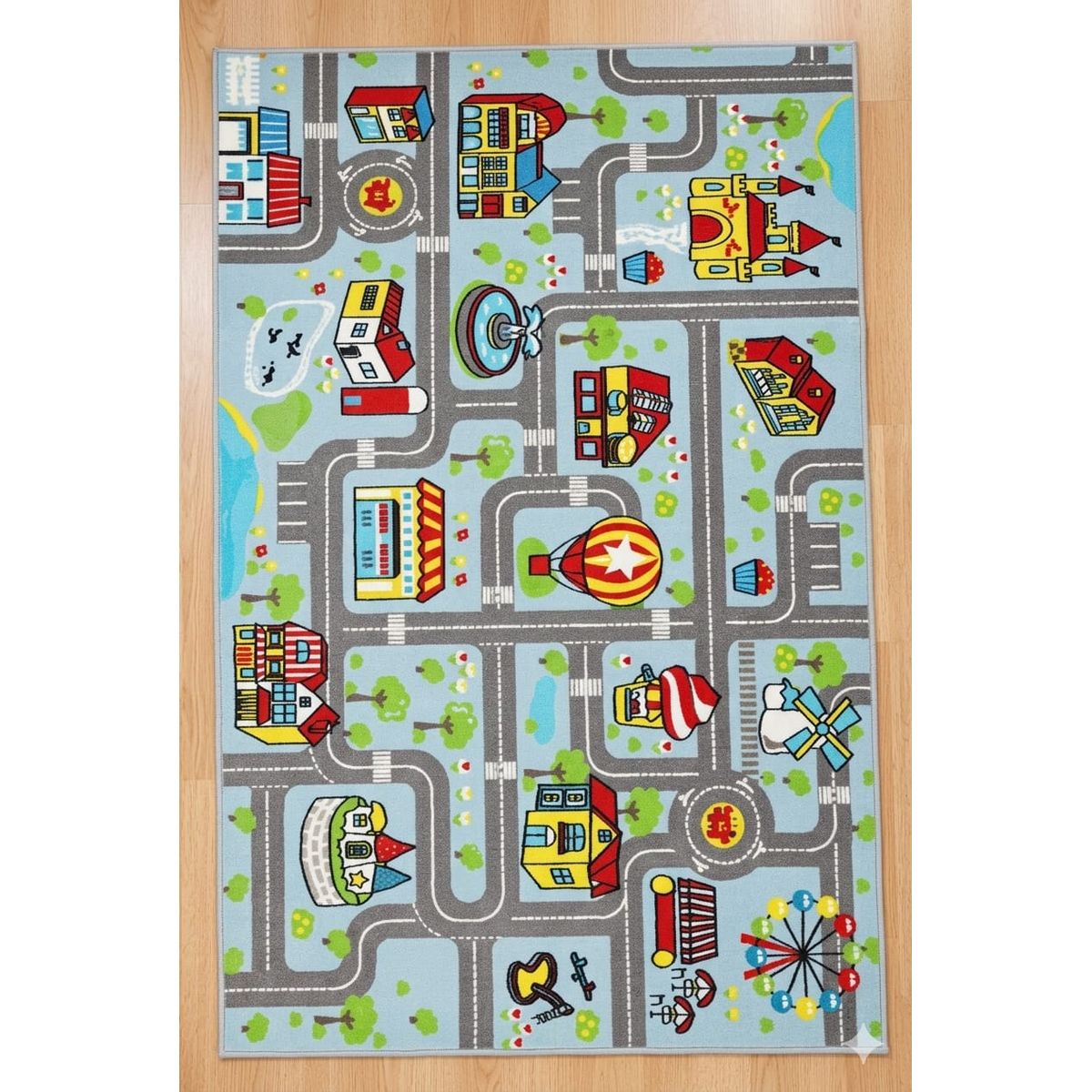GENERICO - Alfombra Antigolpes Niños Bebes Plegable 150x180cm Con Bolso